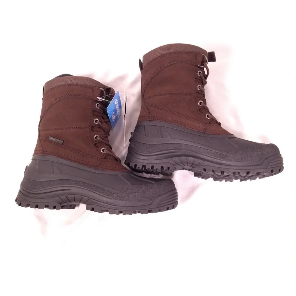 Men's NORTHHIKEE Waterproof Brown and Black Boots
